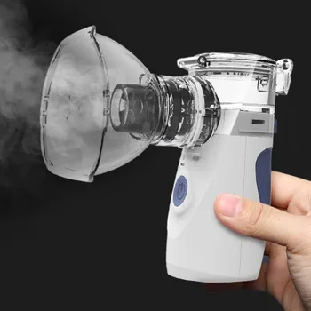 Ultrasonic Nebulizer Mini Handheld Inhaler Respirator Humidifier Kit Health Care For Child Adult Asthma +COPD Atomizer
Ultrasonic Nebulizer Mini Handheld Inhaler Respirator Humidifier Kit Health Care For Child Adult Asthma +COPD Atomizer
