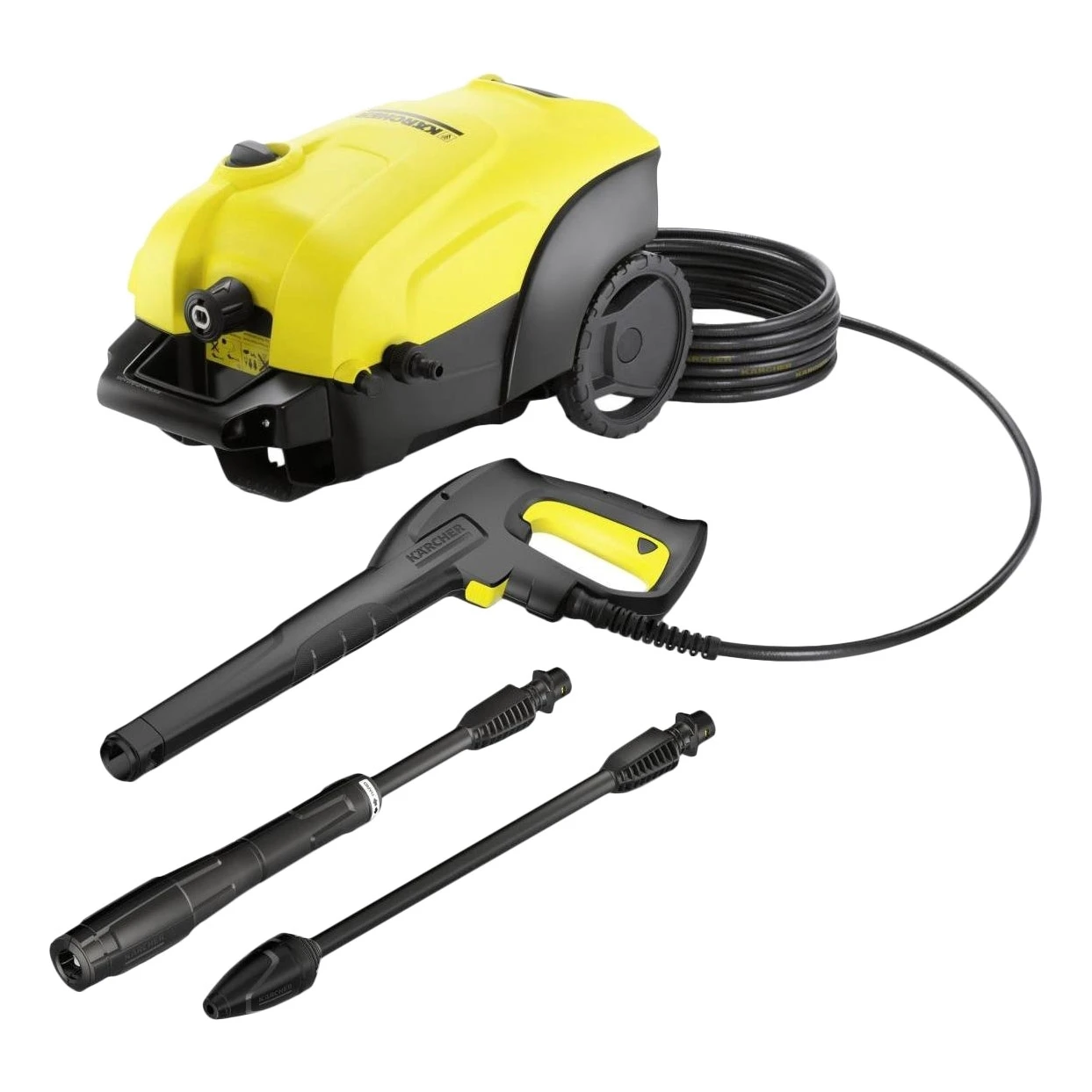 Мойка высокого давления KARCHER K 4 Compact (Мощность 1800 Вт, Длина шланга высокого давления 6 м, производительность 420 л/ч, система Quick Connect, ручка для переноски)