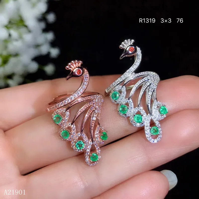 KJJEAXCMY Boutique Jewelry 925 Pure Silver Mosaic Natural Emerald Lady Phoenix Ring Support Detection
KJJEAXCMY Boutique Jewelry 925 Pure Silver Mosaic Natural Emerald Lady Phoenix Ring Support Detection