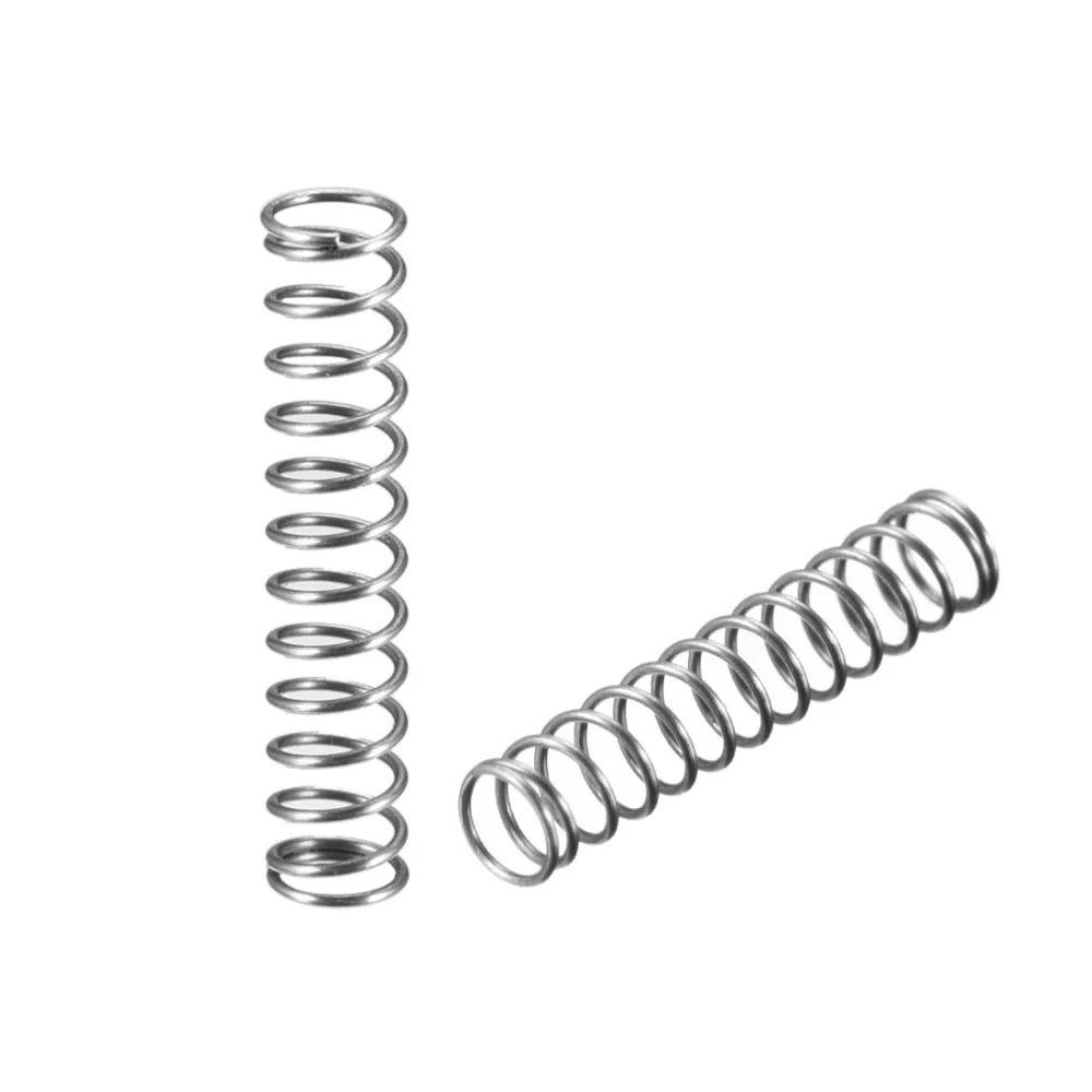 UXCELL 30pcs Springs Wire Diameter 0.012" OD 0.08"/0.12" Free Length 0.39"/0.60" Stainless Steel Coil Extended Compressed Spring
UXCELL 30pcs Springs Wire Diameter 0.012" OD 0.08"/0.12" Free Length 0.39"/0.60" Stainless Steel Coil Extended Compressed Spring