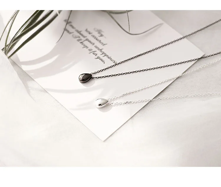 CHP46 Women fine jewelry,water drop shape pendant,simple 925 sterling silver neckalce for lover
CHP46 Women fine jewelry,water drop shape pendant,simple 925 sterling silver neckalce for lover