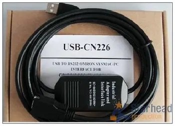 USB-CN226:CS1W-CN226 USB version,cable for Omron CS/CJ,CQM1H,CPM2C series PLC