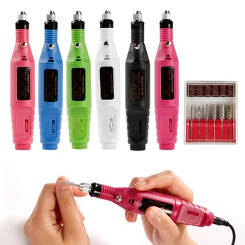 Electric Nail Drill Apparatus for Manicure Cuticle Gel Remover Pedicure Machine Milling Cutters Kit for Manicure Nail Art Tool
Electric Nail Drill Apparatus for Manicure Cuticle Gel Remover Pedicure Machine Milling Cutters Kit for Manicure Nail Art Tool