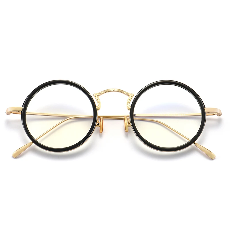 Alloy glasses frame with refine bridge and classic round rim eyepieces for prescription optical lens suitable for men or women
Alloy glasses frame with refine bridge and classic round rim eyepieces for prescription optical lens suitable for men or women