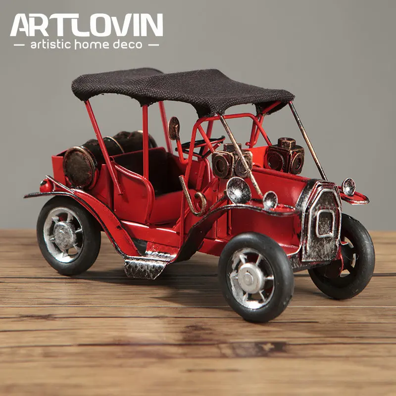 Retro Nostalgia Metal Old Crafts Iron Antique Car Model Tabletop Decoration Children Toys Birthday Gift Vintage Home Decor
Retro Nostalgia Metal Old Crafts Iron Antique Car Model Tabletop Decoration Children Toys Birthday Gift Vintage Home Decor