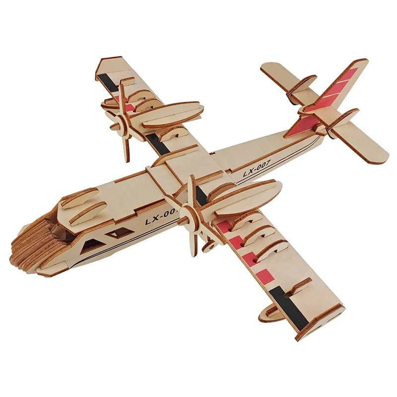 Amphibious bombe airplane model kit toy for children adults hobby wooden diy aircraft model juguete oyuncak modelismo
Amphibious bombe airplane model kit toy for children adults hobby wooden diy aircraft model juguete oyuncak modelismo