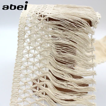 5yards/lot 10cm wide Cotton tassel hanging lace trimming Fringe Beige cotton ribbon Diy handmade Curtain craft
5yards/lot 10cm wide Cotton tassel hanging lace trimming Fringe Beige cotton ribbon Diy handmade Curtain craft