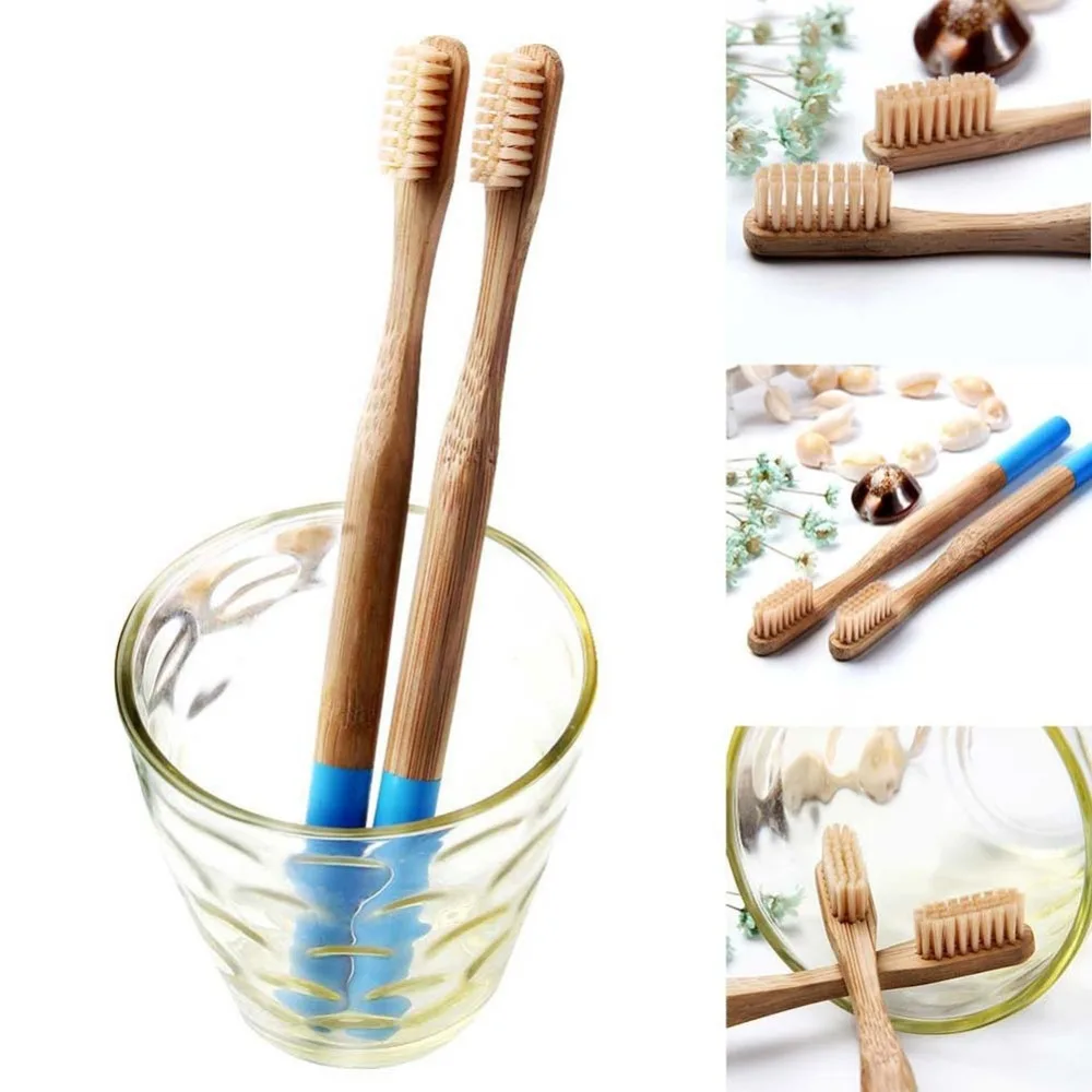 1pc Round Handle Bamboo Toothbrush Health Environmental Natural Bamboo Eco Friendly Soft Bristle Whitening Oral Care BTZ1
1pc Round Handle Bamboo Toothbrush Health Environmental Natural Bamboo Eco Friendly Soft Bristle Whitening Oral Care BTZ1