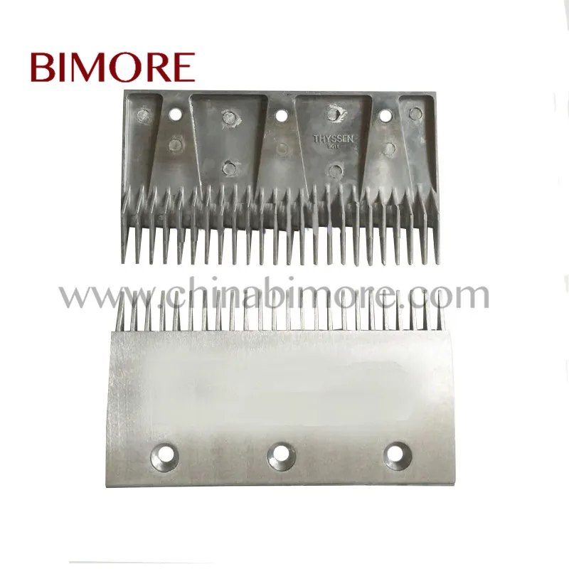 10 Pieces 40901100 4090110000 1717994400 Escalator Comb Plate Length 204mm Width 113mm 24 Teeth with Three Hole
10 Pieces 40901100 4090110000 1717994400 Escalator Comb Plate Length 204mm Width 113mm 24 Teeth with Three Hole