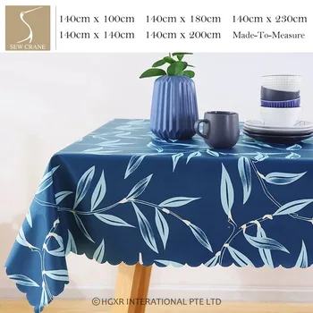 SewCraneAbstract Blue Branches Living Oilcloth Wipe Easy PVC Tablecloth Blue Leaves Table Cover, Many Size
SewCraneAbstract Blue Branches Living Oilcloth Wipe Easy PVC Tablecloth Blue Leaves Table Cover, Many Size