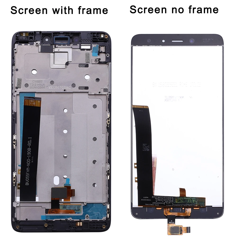 For Xiaomi Redmi Note 4 MediaTek LCD Display Frame Complete Touch Screen Panel Redmi note4 Note 4 MTK LCD Digitizer Spare Parts
For Xiaomi Redmi Note 4 MediaTek LCD Display Frame Complete Touch Screen Panel Redmi note4 Note 4 MTK LCD Digitizer Spare Parts