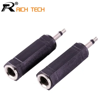 3Pcs R 6 Corners Audio Jack Connector 3.5 MM MONO Plug to Jack 6.35 MONO Female Socket Adapter
3Pcs R 6 Corners Audio Jack Connector 3.5 MM MONO Plug to Jack 6.35 MONO Female Socket Adapter
