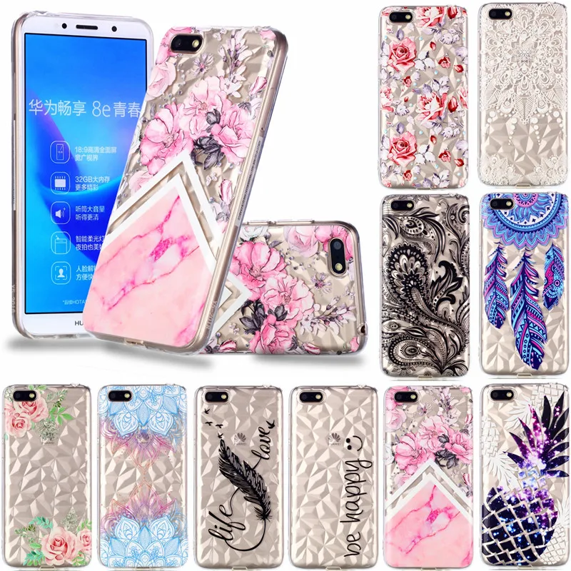 Huawei Honor 7A 5.45" Case Silicon 3D Soft Flower Marble Transparent Cover on for Coque Huawei Y5 2018 / Honor7A DUA-L22 RU etui
Huawei Honor 7A 5.45" Case Silicon 3D Soft Flower Marble Transparent Cover on for Coque Huawei Y5 2018 / Honor7A DUA-L22 RU etui
