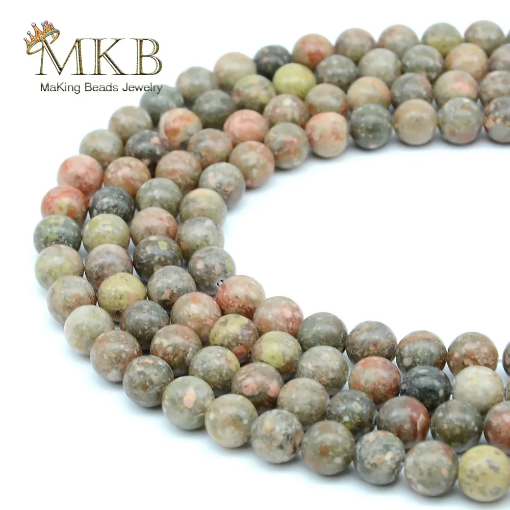 Perles Natural Unakite Stone Round Beads For Jewelry Making 4 6 8 10 12mm Gem Loose Beads Fit Women Diy Bracelet Wholesale
Perles Natural Unakite Stone Round Beads For Jewelry Making 4 6 8 10 12mm Gem Loose Beads Fit Women Diy Bracelet Wholesale