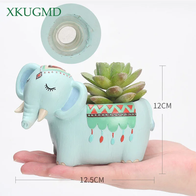 Cute Cartoon Animal Flowerpot Resin Succulent Plant Vase Fox Elephant Deer Bear Rabbit Planter Pot Home Decor Craft Bonsai Pot
Cute Cartoon Animal Flowerpot Resin Succulent Plant Vase Fox Elephant Deer Bear Rabbit Planter Pot Home Decor Craft Bonsai Pot