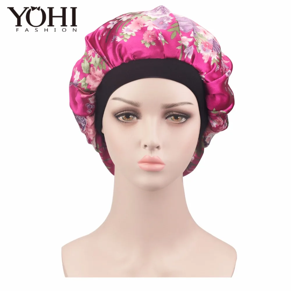 New Fashion women cap high quality Luxury Wide Band Satin Bonnet Cap Comfortable Night Sleeping Hat Hair Loss Cap Turban
New Fashion women cap high quality Luxury Wide Band Satin Bonnet Cap Comfortable Night Sleeping Hat Hair Loss Cap Turban