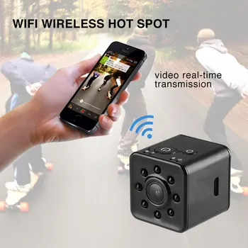 SQ13 1080P Mini Camcorder Wifi Wireless Camera Night Vision Micro Cam Sport DV Recorder Wide Angle Lens Updated Version Vs SQ12
SQ13 1080P Mini Camcorder Wifi Wireless Camera Night Vision Micro Cam Sport DV Recorder Wide Angle Lens Updated Version Vs SQ12