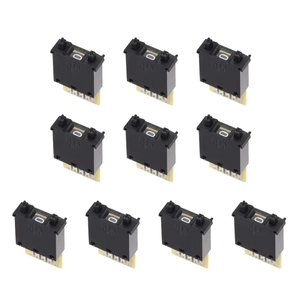 UXCELL 10Pcs DIP Switches BCD Code Thumb wheel Switch KM2 0-9 Digital 30x18x8mm Black Cream White to Assembled and DIY Supplies
UXCELL 10Pcs DIP Switches BCD Code Thumb wheel Switch KM2 0-9 Digital 30x18x8mm Black Cream White to Assembled and DIY Supplies