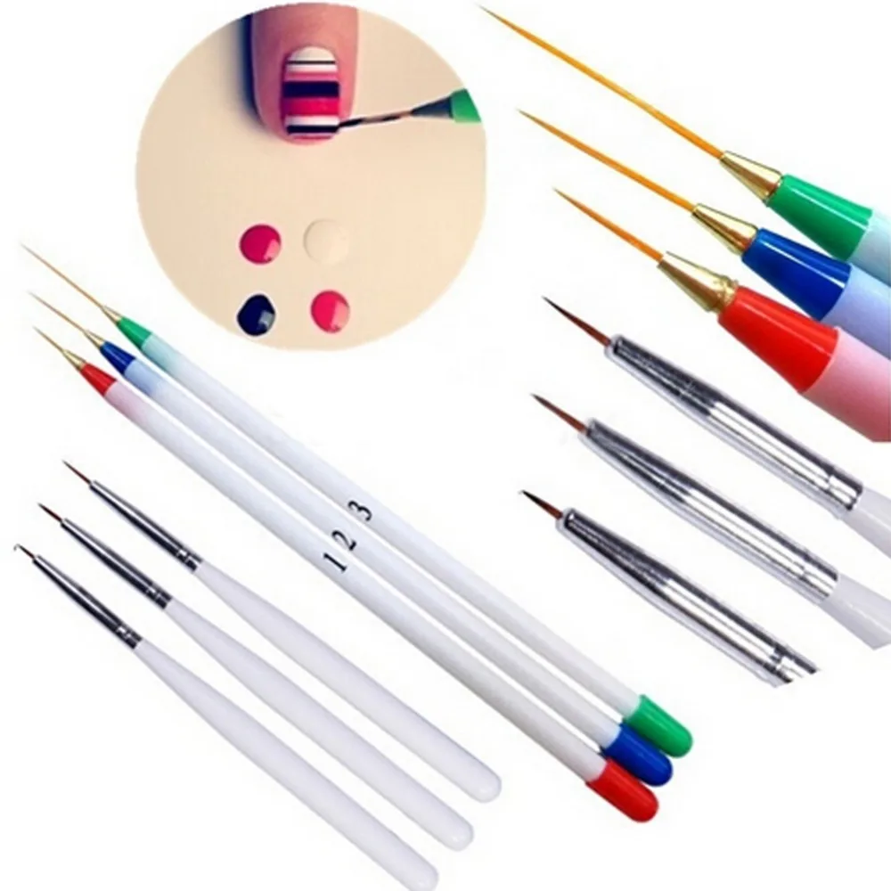 6 Piece/set New Nail Polish Gel Art Paint Design Pen Tools Nail Pull Paint Pens Nail Brush Brushes Set drop shipping
6 Piece/set New Nail Polish Gel Art Paint Design Pen Tools Nail Pull Paint Pens Nail Brush Brushes Set drop shipping