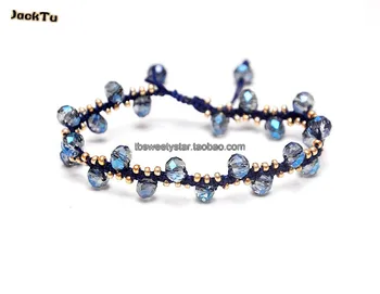 Purple Seed Beads Mix Crystal Friendship Bracelet For Woman Woven Wrap Bracelets
Purple Seed Beads Mix Crystal Friendship Bracelet For Woman Woven Wrap Bracelets