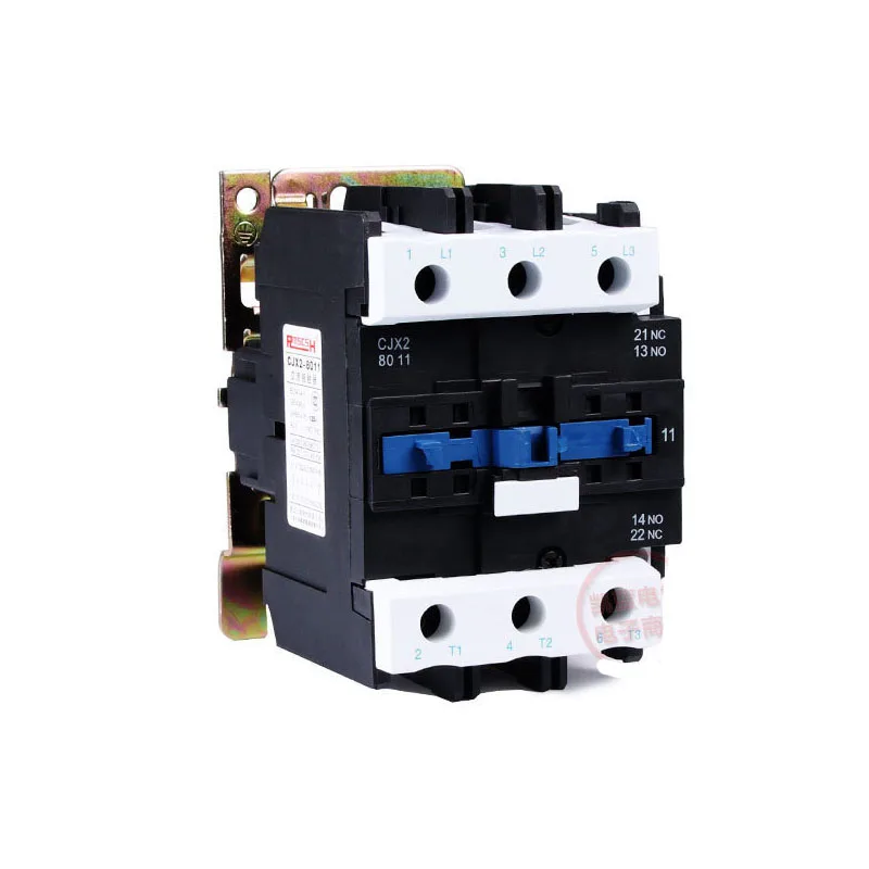 AC Contactor 80A 3 Phase 380V 220V 110V 36V 24V 50/60Hz Din Rail Mounted AC Contactor CJX2-8011 LC1
AC Contactor 80A 3 Phase 380V 220V 110V 36V 24V 50/60Hz Din Rail Mounted AC Contactor CJX2-8011 LC1