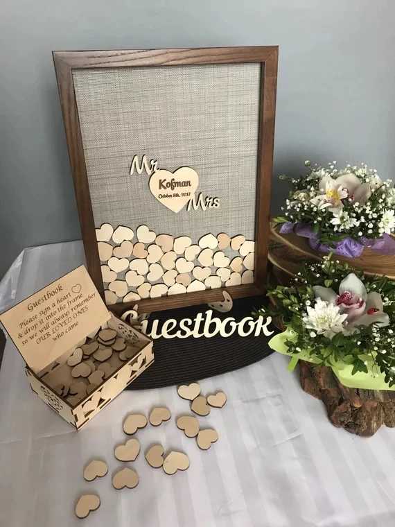 personalize names date Burlap Wedding guest book alternative Rustic Guest book Wedding Drop Top Guestbook
personalize names date Burlap Wedding guest book alternative Rustic Guest book Wedding Drop Top Guestbook