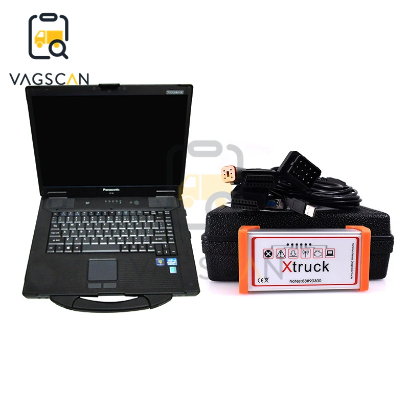 Toughbook CF52 I5 CPU vocom 88890300 диагностический сканер Xtruck Y1 для Volvo/Renault/UD/Mack trucks|Анализатор