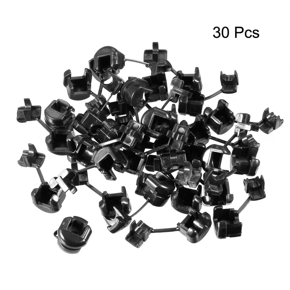 Uxcell 30Pcs/lot 5N-4 Black Nylon Strain Relief Bushing Wires Protectors for 5.6mm Width Flat Cables 13 x 11mm
Uxcell 30Pcs/lot 5N-4 Black Nylon Strain Relief Bushing Wires Protectors for 5.6mm Width Flat Cables 13 x 11mm