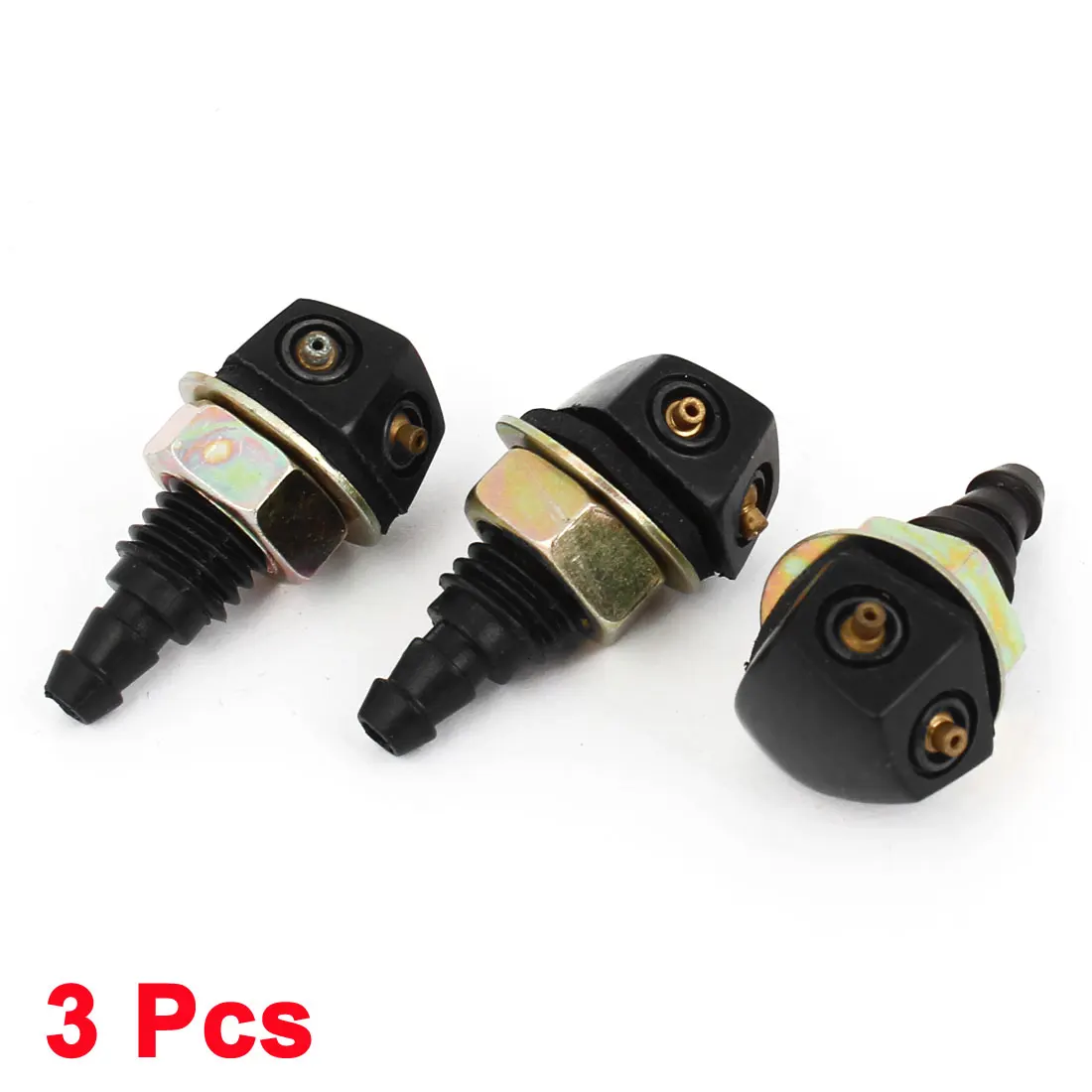 X Autohaux Car Vehicle Plastic Front Windshield Washer Sprayer Nozzle Black 3 Pcs
X Autohaux Car Vehicle Plastic Front Windshield Washer Sprayer Nozzle Black 3 Pcs
