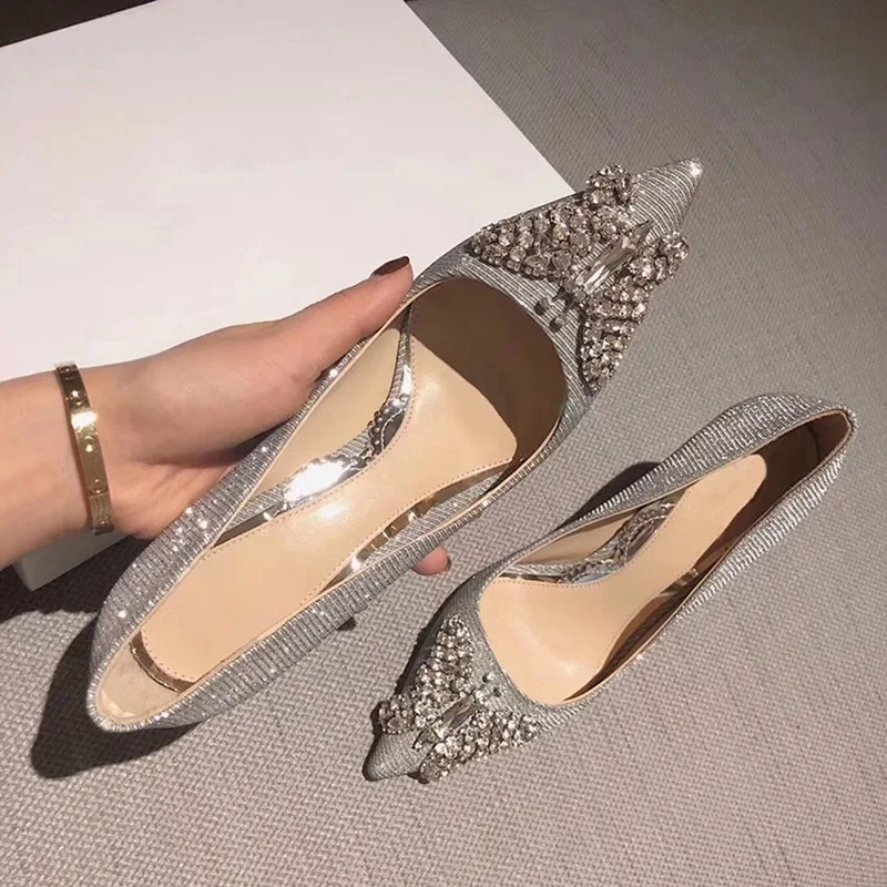 2019 Spring Elegant Woman Pumps Shoes Sexy Sequin Pointed Toe Lady Party Wedding High Heels Diamond Butterfly Decoration Shining
2019 Spring Elegant Woman Pumps Shoes Sexy Sequin Pointed Toe Lady Party Wedding High Heels Diamond Butterfly Decoration Shining