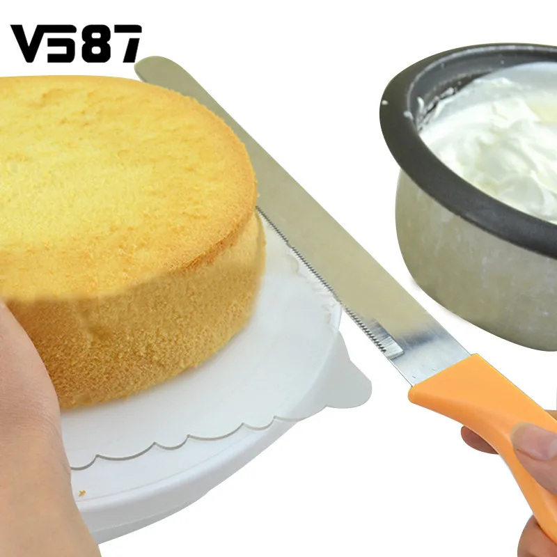 10/12inch Stainless Steel Cream Spatula Smoother Icing Frosting Bread Butter Knife Cake Knife Plastic Handle Decorating Pastry
10/12inch Stainless Steel Cream Spatula Smoother Icing Frosting Bread Butter Knife Cake Knife Plastic Handle Decorating Pastry