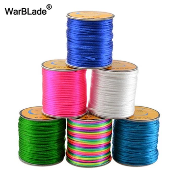 24m 2.5mm Cotton Cord Nylon Thread Cord Chinese Knot Macrame Cord Plastic String DIY Rope Bead Bracelet Necklace Jewelry Making
24m 2.5mm Cotton Cord Nylon Thread Cord Chinese Knot Macrame Cord Plastic String DIY Rope Bead Bracelet Necklace Jewelry Making