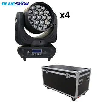 4pcs/lot+flightcase, Zoom LED Moving Head Beam Light 19x12W RGBW 4in1 LED Quad wash Lights b eye dmx
4pcs/lot+flightcase, Zoom LED Moving Head Beam Light 19x12W RGBW 4in1 LED Quad wash Lights b eye dmx