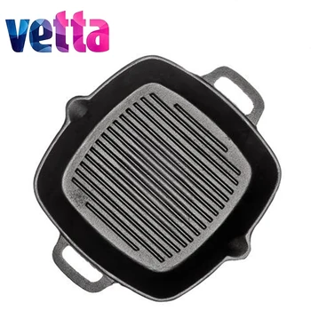 VETTA GRILL CAST IRON Skillet Non-stick frying pan grill cast iron discount induction cooker oven 808-004
VETTA GRILL CAST IRON Skillet Non-stick frying pan grill cast iron discount induction cooker oven 808-004