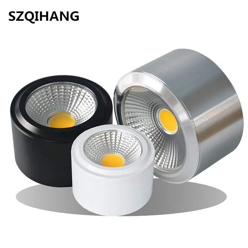 Dimmable LED surface mounted COB downlight COB thin ceiling spot lights backdrop lights without opening round spot lamp
Dimmable LED surface mounted COB downlight COB thin ceiling spot lights backdrop lights without opening round spot lamp