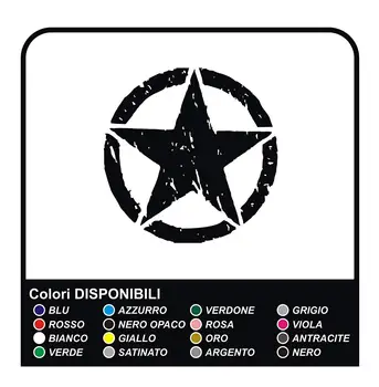 4x4 military star hood sticker scratched effect for renegade wrangler defender offroad
4x4 military star hood sticker scratched effect for renegade wrangler defender offroad