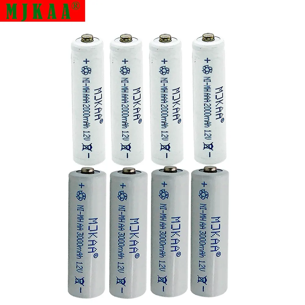 10pcs Ni-MH 1.2V AA 3000mah+ 10PCS AAA Rechargeable Battery 2000mAh 3A Neutral Battery Rechargeable battery for toys camera
10pcs Ni-MH 1.2V AA 3000mah+ 10PCS AAA Rechargeable Battery 2000mAh 3A Neutral Battery Rechargeable battery for toys camera