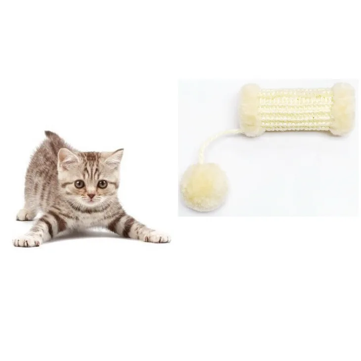 2 piece Funny Pet Cat Kitten Sisal plush with sound inside Scratching Rolling ball Play Dolls Tumbler Ball Interactive Toys
2 piece Funny Pet Cat Kitten Sisal plush with sound inside Scratching Rolling ball Play Dolls Tumbler Ball Interactive Toys