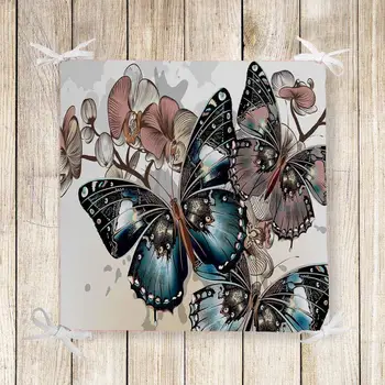 Else Brown Tree Branch Big Butterfly 3d Print Square Chair Pad Seat Cushion Soft Memory Foam Full Lenght Ties Non Slip Washable
Else Brown Tree Branch Big Butterfly 3d Print Square Chair Pad Seat Cushion Soft Memory Foam Full Lenght Ties Non Slip Washable