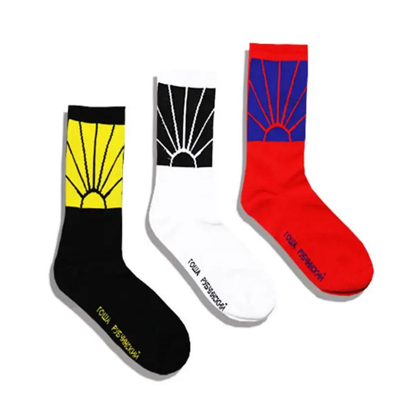 Sun flag tide Socks Europe Street Harajuku hip-hop Cotton tube socks for men Casual Personality Socks
Sun flag tide Socks Europe Street Harajuku hip-hop Cotton tube socks for men Casual Personality Socks