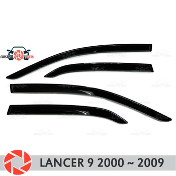 Window deflector for Mitsubishi Lancer 9 2000-2009 rain deflector dirt protection car styling decoration accessories molding
Window deflector for Mitsubishi Lancer 9 2000-2009 rain deflector dirt protection car styling decoration accessories molding