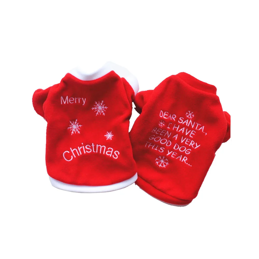Pet Clothes Wholesale Puppy Winter Warm Sweatshirt Embroidered Christmas Style
Pet Clothes Wholesale Puppy Winter Warm Sweatshirt Embroidered Christmas Style