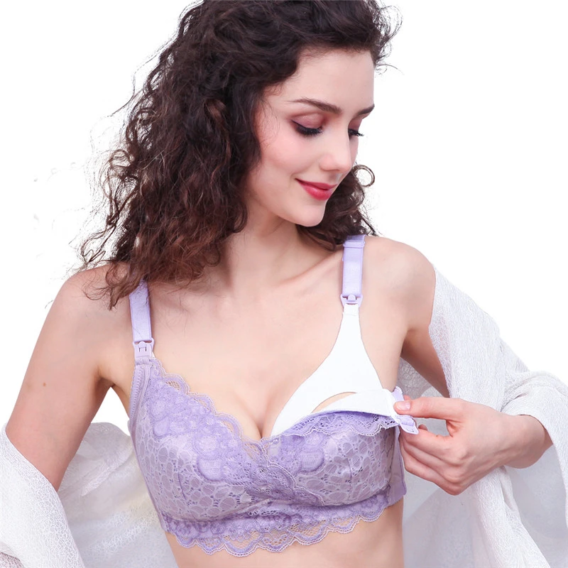 Breastfeeding Pregnancy Wire Free Bras Sexy Lace Push Up Pregnant Underwear for Women Maternity Nursing Bras
Breastfeeding Pregnancy Wire Free Bras Sexy Lace Push Up Pregnant Underwear for Women Maternity Nursing Bras