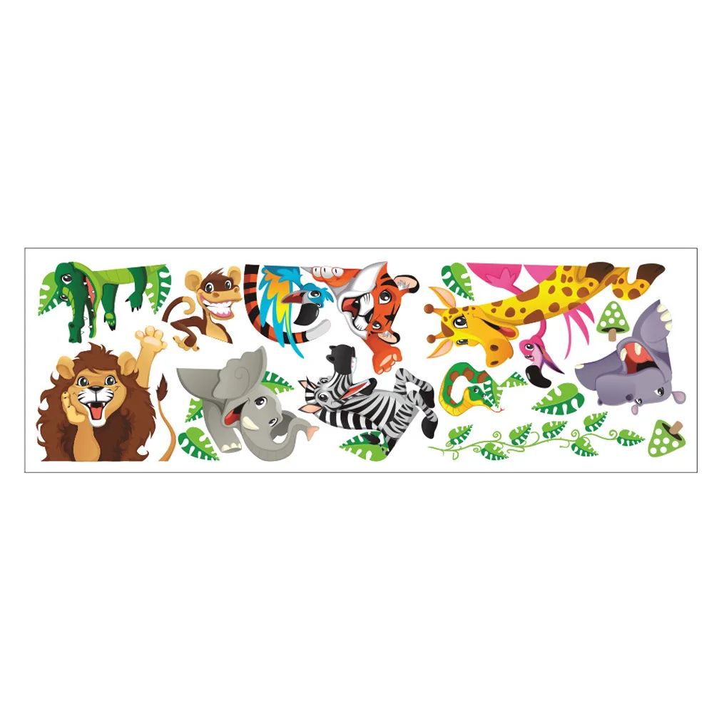Forest Animals wall stickers For kids rooms diy wall decals lion elephant giraffee monkey horse mural art posters
Forest Animals wall stickers For kids rooms diy wall decals lion elephant giraffee monkey horse mural art posters