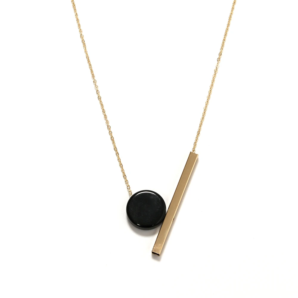necklaces Ms contracted wind necklace Geometric circular wood combination pendant long necklace
necklaces Ms contracted wind necklace Geometric circular wood combination pendant long necklace