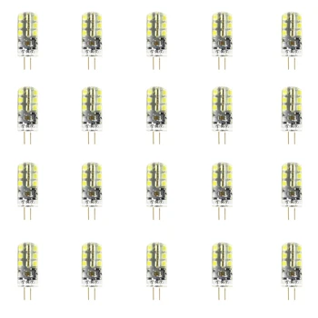 20pcs/lot G4 AC DC 12V g4 Led bulb Lamp SMD 2835 6W Replace 40w halogen lamp light 360 Beam Angle luz lampada led
20pcs/lot G4 AC DC 12V g4 Led bulb Lamp SMD 2835 6W Replace 40w halogen lamp light 360 Beam Angle luz lampada led