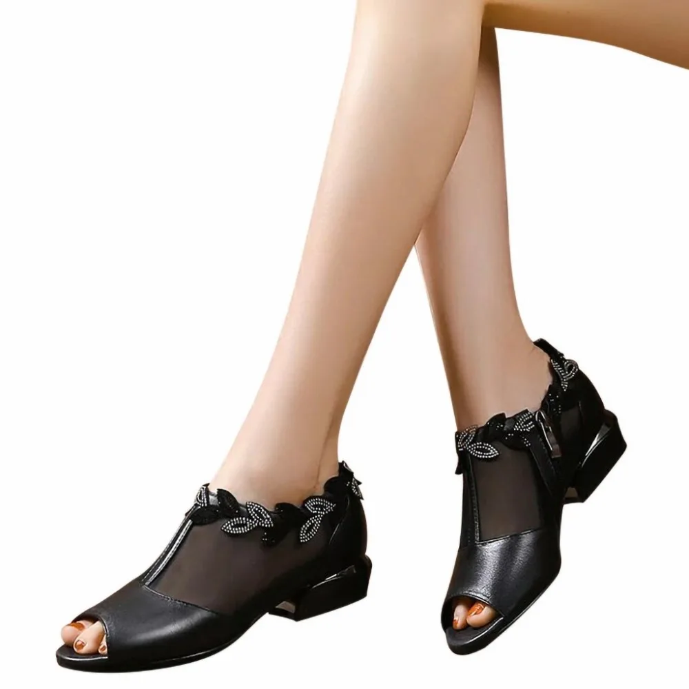 YOUYEDIAN Women Shoes Slip On Peep Toe Ladies High Heels Square Heels Female Sandals Summer Classics Topuklu Ayakkabi Bayan 2019
YOUYEDIAN Women Shoes Slip On Peep Toe Ladies High Heels Square Heels Female Sandals Summer Classics Topuklu Ayakkabi Bayan 2019