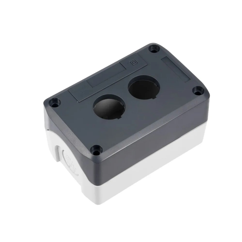 UXCELL 1 PCS Push Button Switch Control Station Box 22mm 2 Button Hole Waterproof Gray And White For Electronic Projects Power
UXCELL 1 PCS Push Button Switch Control Station Box 22mm 2 Button Hole Waterproof Gray And White For Electronic Projects Power
