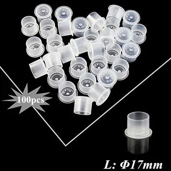 100pcs 17mm Tattoo Ink Cups Cap Self-Standing Tattoo Ink Clean Transparent Supply Wholesale -- STC#17-100
100pcs 17mm Tattoo Ink Cups Cap Self-Standing Tattoo Ink Clean Transparent Supply Wholesale -- STC#17-100