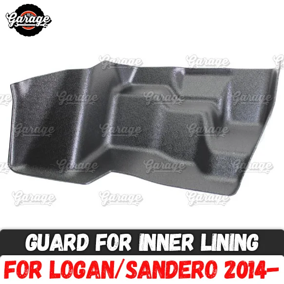 Guard of inner lining for Renault / Dacia Logan / Sandero 2014- ABS plastic trim accessories protect of carpet car
Guard of inner lining for Renault / Dacia Logan / Sandero 2014- ABS plastic trim accessories protect of carpet car